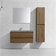 VINCEA База под раковину Luka 1000 подвесная, 2 выкатных ящика soft-close, T.Oak VMC-2L100TO - фото 373320