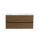 VINCEA База под раковину Luka 1000 подвесная, 2 выкатных ящика soft-close, T.Oak VMC-2L100TO - фото 373325