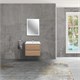 VINCEA База под раковину Gio 600 подвесная, 2 выкатных ящика soft-close, N.Oak VMC-2G600NO - фото 373358