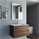 VINCEA База под раковину Gio 800 подвесная, 2 выкатных ящика soft-close, C.Oak VMC-2G800CO - фото 373370