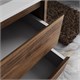 VINCEA База под раковину Gio 800 подвесная, 2 выкатных ящика soft-close, C.Oak VMC-2G800CO - фото 373379