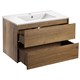 VINCEA База под раковину Gio 800 подвесная, 2 выкатных ящика soft-close, T.Oak VMC-2G800TO - фото 373391