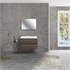 VINCEA База под раковину Gio 800 подвесная, 2 выкатных ящика soft-close, R.Oak VMC-2G800RO - фото 373395