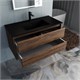 VINCEA База под раковину Gio 1000 подвесная, 2 выкатных ящика soft-close, C.Oak VMC-2G100CO - фото 373420