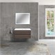VINCEA База под раковину Gio 100 подвесная, 2 выкатных ящика soft-close, R.Oak VMC-2G100RO - фото 373438