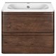 VINCEA База под раковину Vico 600 подвесная, 2 выкатных ящика soft close, R.Wood VMC-2V600RW - фото 373463