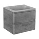 VINCEA База под раковину Vico 600 подвесная, 2 выкатных ящика soft close, Beton VMC-2V600BT - фото 373477