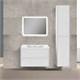 VINCEA База под раковину Vico 800 подвесная, 2 выкатных ящика soft close, G.White VMC-2V800GW - фото 373495