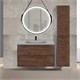 VINCEA База под раковину Vico 800 подвесная, 2 выкатных ящика soft close, R.Wood VMC-2V800RW - фото 373501