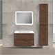 VINCEA База под раковину Vico 800 подвесная, 2 выкатных ящика soft close, R.Wood VMC-2V800RW - фото 373502