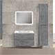 VINCEA База под раковину Vico 800 подвесная, 2 выкатных ящика soft close, Beton VMC-2V800BT - фото 373512