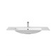 VINCEA Раковина VCB-2VP1000W из искусственного камня, цвет белый VCB-2VP100W - фото 373557