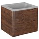VINCEA База под раковину Paola 600 подвесная, 2 выкатных ящика soft close, R.Wood VMC-2P600RW - фото 373573