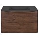 VINCEA База под раковину Paola 800 подвесная, 2 выкатных ящика soft close, R.Wood VMC-2P800RW - фото 373599