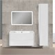 VINCEA База под раковину Paola 1000 подвесная, 2 выкатных ящика soft close, G.White VMC-2P100GW - фото 373619