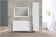VINCEA База под раковину Paola 1000 подвесная, 2 выкатных ящика soft close, G.White VMC-2P100GW - фото 373620