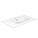 VINCEA Раковина VCB-2N800W из искуственного камня, цвет белый VCB-2N800W - фото 373641