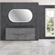 VINCEA База под керамическую раковину Mia 1200 подвесная, 2 выкатных ящика soft close, Beton VMC-2MC120BT - фото 373789