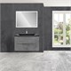 VINCEA База под раковину Mia 750 подвесная, 2 выкатных ящика soft close, Beton VMC-2MA750BT - фото 373820