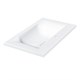 VINCEA Раковина VCB-3M750W из искусственного камня, цвет белый VCB-3M750W - фото 373852