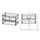VINCEA База под раковину Mia 800 подвесная, 2 выкатных ящика soft close, Beton VMC-2MA800BT - фото 373866
