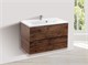 VINCEA База под раковину Mia 800 подвесная, 2 выкатных ящика soft close, R.Wood VMC-2MA800RW - фото 373875