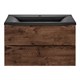 VINCEA База под раковину Mia 800 подвесная, 2 выкатных ящика soft close, R.Wood VMC-2MA800RW - фото 373881