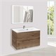 VINCEA База под раковину Mia 800 подвесная, 2 выкатных ящик soft close, V.Oak VMC-2MA800VO - фото 373888