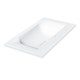VINCEA Раковина VCB-3M800W из искуственного камня, цвет белый VCB-3M800W - фото 373896