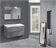VINCEA База под раковину Mia 900 подвесная, 2 выкатных ящика soft close, Beton VMC-2MA900BT - фото 373906