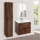 VINCEA База под раковину Mia 600 подвесная, 2 выкатных ящика soft close, R.Wood VMC-2MA600RW - фото 373955