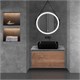 VINCEA База под накладную раковину Mesa 800 подвесная, 1 выкатной/1 скрытый ящик soft close, T.Oak + Beton VMC-2MS800TB - фото 374000