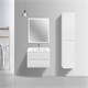 VINCEA База под керамическую раковину Mia Slim 700 подвесная, 2 выкатных ящика soft close, G.White VMC-2MC700S1GW - фото 374075