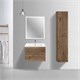 VINCEA База под керамическую раковину Mia Slim 700 подвесная, 2 выкатных ящика soft close, V.Oak VMC-2MC700S1VO - фото 374081