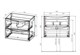 VINCEA База под керамическую раковину Mia Slim 700 подвесная, 2 выкатных ящика soft close, V.Oak VMC-2MC700S1VO - фото 374083