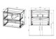 VINCEA База под керамическую раковину Mia Slim 800 подвесная, 2 выкатных ящика soft close, V.Oak VMC-2MC800S1VO - фото 374097