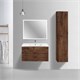 VINCEA База под керамическую раковину Mia Slim 900 подвесная, 2 выкатных ящика soft close, R.Wood VMC-2MC900S1RW - фото 374105