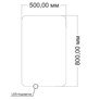 VINCEA Зеркало LED VLM-3BE5008 500х800 c сенсорным выключателем и диммером VLM-3BE5008 - фото 374146
