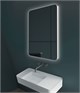 VINCEA Зеркало LED VLM-3BE500-2 500х700 c сенсорным выключателем и диммером, антизапотевание VLM-3BE500-2 - фото 374192