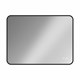 VINCEA Зеркало LED VLM-3VC120B-2 1200х800 c сенсорным выключателем и диммером, антизапотевание VLM-3VC120B-2 - фото 374646