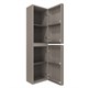 VINCEA Шкаф Alto VSC-4A150MG-R подвесной, правый, 1500*404*350, светло-серый матовый VSC-4A150MG-R - фото 374693