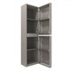 VINCEA Шкаф Caprise VSC-4CA150MLG-R подвесной, правый, 1500*404*350, светло-серый матовый VSC-4CA150MLG-R - фото 374705