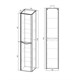VINCEA Шкаф Paola VSC-2P170GW-L подвесной, 1700*350*350, G.White, левый VSC-2P170GW-L - фото 374731