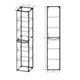 VINCEA Шкаф Mia VSC-2M170BT-R подвесной, 1700*350*350, Beton, правый VSC-2M170BT-R - фото 374792