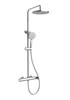 VINCEA Душевая стойка Rondo VSFS-1R0CH без излива, хром VSFS-1R0CH - фото 375223