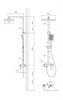 VINCEA Душевая стойка Dice VSFS-4C12BN с изливом, брашированный никель VSFS-4C12BN - фото 375241