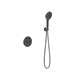 VINCEA Душевой комплект Inspire VSFW-3I22MT5GM встраиваемый, термостат, двухрежимный, вороненая сталь VSFW-3I22MT5GM - фото 375538