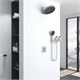 VINCEA Душевой комплект Inspire VSFW-3I21MT3RCH встраиваемый, термостатический, двухрежимный, хром VSFW-3I21MT3RCH - фото 376082