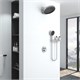 VINCEA Душевой комплект Inspire VSFW-3I22MT3RCH встраиваемый, термостатический, двухрежимный, хром VSFW-3I22MT3RCH - фото 376562