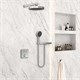 VINCEA Душевой комплект VSFW-4I212RCH встраиваемый, двухрежимный, хром VSFW-4I212RCH - фото 377531